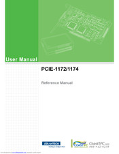 Advantech PCIE-1172 User Manual