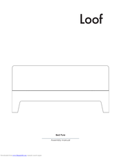 Loof Bed Pure Assembly Manual