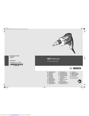 Bosch GSR 6-25 TE PROFESSIONAL Original Instructions Manual