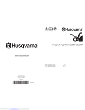 Husqvarna ST 224 Operator's Manual