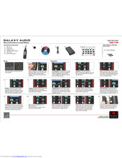 Galaxy Audio CHECK MATE CM-170 Quick Start Manual