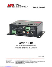 HR AMP-4840 User Manual
