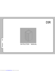 Dir Dionysus 5201-L Instruction Manual
