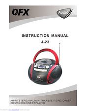 QFX J-23 Instruction Manual
