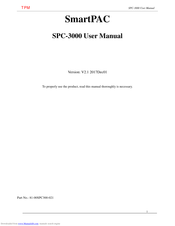 TPM SmartPAC SPC-3204D User Manual