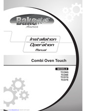 Bake Max TCO7G Installation And Operation Manual