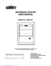 Summit SCR314L User Manual