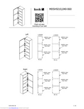 Kvik MDSH9210-040-060 Assembly Manual