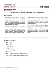 International Rectifier SupIRBuck IRDC3863 User Manual