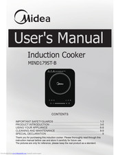 midea electric stove manual