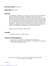 Thrane&Thrane EXPLORER 122 User Manual