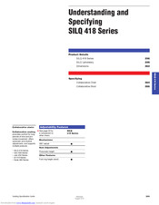Steelcase SILQ 418 Series Manual