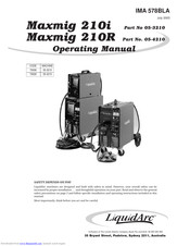 liquidarc Maxmig 210i Operating Manual