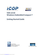 Icop VDX-6318 Getting Started Manual