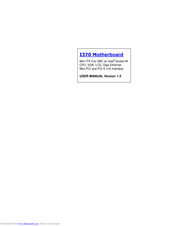 Winmate I370 User Manual