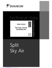 Daikin FLKSS35BVMB Technical Data Manual