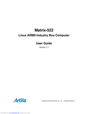 Artila Matrix-522 User Manual