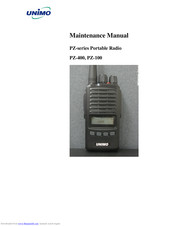 UNIMO Technology PZ-100 User Maintenance Manual