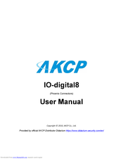 AKCP IO-digital8 User Manual