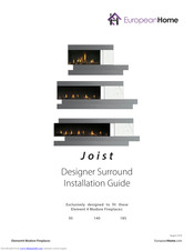 European Home Joist Installation Instruction Manual