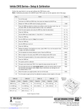 ISHIDA CWS-10 Setup & Configuration Instructions