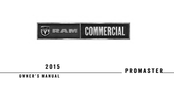RAM Commercial ProMaster 2015 Owner's Manual