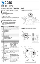 2gig Technologies 2GIG-CAM-100W Installation Instructions Manual