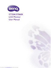 BenQ ST860K User Manual