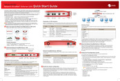 Trend Micro Network VirusWall Enforcer 1200 Quick Start Manuals
