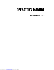 Volvo Penta Ips 500 Manuals Manualslib