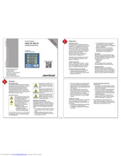 janitza UMG 96 RM-EL Installation Manual