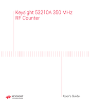 Keysight 53210A User Manual