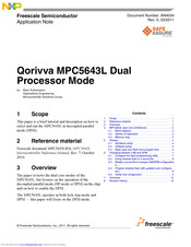 NXP Semiconductors Qorivva MPC5643L Reference Manual