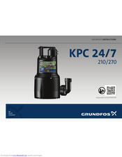 Grundfos KPC 24/7 210 Instructions
