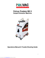 Polivac Predator MK II Operation Manual
