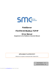 SMC Sierra Monitor FieldServer Driver Manual