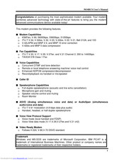 Archtek 5634RCS User Manual