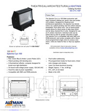 Altman Spectra Cyc 100 Manual