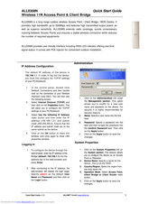 Allnet ALL0358N Quick Start Manual