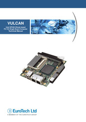Eurotech VULCAN-533-M64-F32 Technical Manual