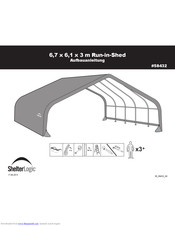 ShelterLogic 58432 Assembly & Instruction Manual