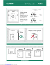 Genelec 7050C Quick Setup Manual