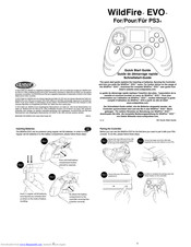 Datel WildFire EVO Quick Start Manual