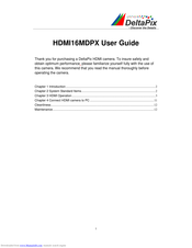 DeltaPix HDMI16MDPX User Manual