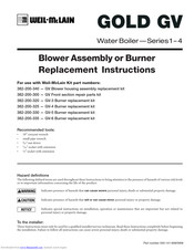 Weil-McLain Gold GV Instructionsfor Use