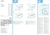 Sony FWL-40W705C Startup Manual