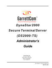 GarrettCom DynaStar DS2000-TS Administrator's Manual