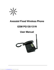 Axesstel GSM PG130 User Manual