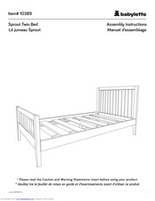 Babyletto 10389 Assembly Instructions Manual