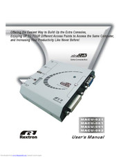 Rextron MACU-092 User Manual